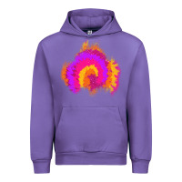 Tulip tie dye glitter patch Urban Hoodie - AdoDesignShop