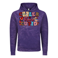 Cloud Purple cooler than cupid Vintage Hoodie - OliviaCreatesArt