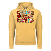 Vintage Mustard cooler than cupid Vintage Hoodie - OliviaCreatesArt