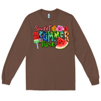 Chestnut Sweet summer time Long Sleeve Tee - FaDigitalArtStudio