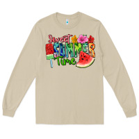 Mushroom Sweet summer time Long Sleeve Tee - FaDigitalArtStudio