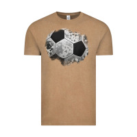 Vintage Coffee cowhide soccer patch Vintage Tee - Jasminsmagicworld