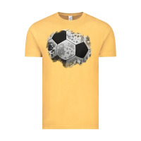 Vintage Mustard cowhide soccer patch Vintage Tee - Jasminsmagicworld