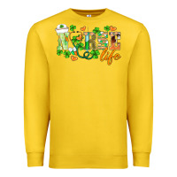 Lemon st.patricks nurse life Premium Sweatshirt - BarkalooDesign