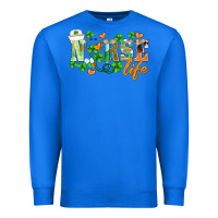 True Royal st.patricks nurse life Premium Sweatshirt - BarkalooDesign