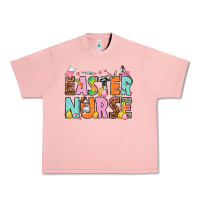 Salmon Easter nurse Easter Day Urban Heavy Tee - HowdyJamesFarm