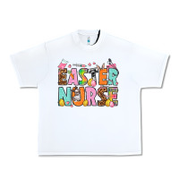 White Easter nurse Easter Day Urban Heavy Tee - HowdyJamesFarm