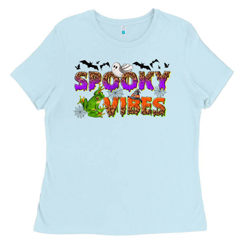 Spooky Vibes Ladies Tee by NancyCooperArtShop | Teevron