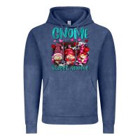 Vintage Denim gnome sweet gnomes olivia Vintage Hoodie - OliviaCreatesArt