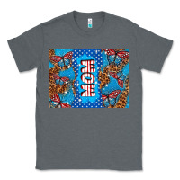 Charcoal Heather American mom Classic Tee - TumblerDesignByShophia