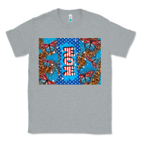 Heather Grey American mom Classic Tee - TumblerDesignByShophia