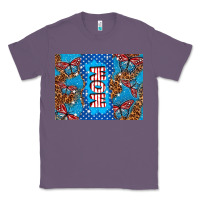 Lavender American mom Classic Tee - TumblerDesignByShophia