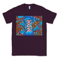 Plum American mom Classic Tee - TumblerDesignByShophia