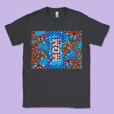 American Mom Classic Tee Designed By Tumblerdesignbyshophia