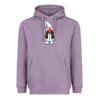 Lavender african american nurse gnome Heavyweight Hoodie - BarkalooDesign