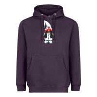 Plum african american nurse gnome Heavyweight Hoodie - BarkalooDesign