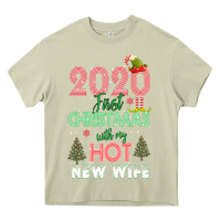 Mossy 2020 First Christmas With My Hot New Wife Heavy Core Tee - Bettercallsaul