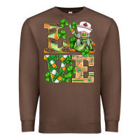Chestnut st.patricks nurse love gnomies Premium Sweatshirt - BarkalooDesign