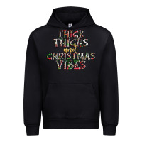 Black thick thighs and Christmas vibes Urban Hoodie - AdoDesignShop