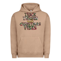 Pigment Burro thick thighs and Christmas vibes Urban Hoodie - AdoDesignShop