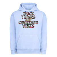 Pigment Grape Ice thick thighs and Christmas vibes Urban Hoodie - AdoDesignShop
