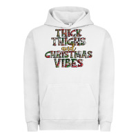 Pigment Lunar Rock thick thighs and Christmas vibes Urban Hoodie - AdoDesignShop