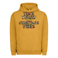Pigment Peanut Butter thick thighs and Christmas vibes Urban Hoodie - AdoDesignShop