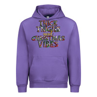 Tulip thick thighs and Christmas vibes Urban Hoodie - AdoDesignShop