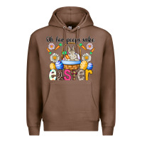 Chestnut Oh For Peeps Sake Easter Premium Hoodie - CowhideDigitalArt