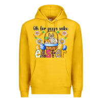 Lemon Oh For Peeps Sake Easter Premium Hoodie - CowhideDigitalArt