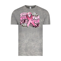 Cloud Rock survivor breast cancer Vintage Tee - CowGirlArtShop
