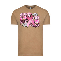 Vintage Coffee survivor breast cancer Vintage Tee - CowGirlArtShop