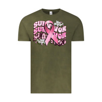 Vintage Olive survivor breast cancer Vintage Tee - CowGirlArtShop
