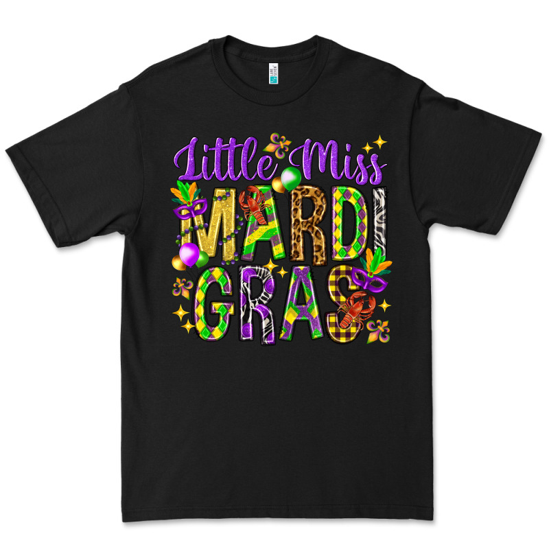 Little Miss Mardi Gras Premium Tee by NancyCooperArtShop | Teevron