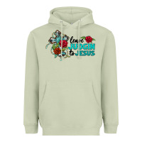 Matcha leave judgin to jesus Heavyweight Hoodie - BarkalooDesign