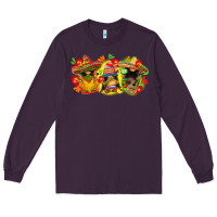 Plum Cinco de mayo gnomies Long Sleeve Tee - FaDigitalArtStudio