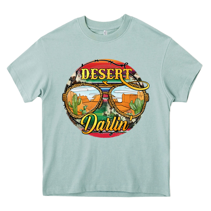 Desert Darlin' Sunglassess Heavy Core Tee by JahusDesignShop | Teevron