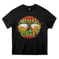 Black desert darlin' sunglassess Heavy Core Tee - JahusDesignShop