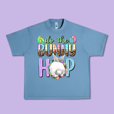 Do The Bunny Hop Easter Day Urban Heavy Tee Designed By Howdyjamesfarm