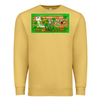 Antique Gold st.patricks nurse license plate template Premium Sweatshirt - BarkalooDesign