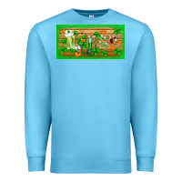 Ocean Blue st.patricks nurse license plate template Premium Sweatshirt - BarkalooDesign