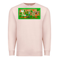 Pale Pink st.patricks nurse license plate template Premium Sweatshirt - BarkalooDesign