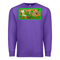Purple st.patricks nurse license plate template Premium Sweatshirt - BarkalooDesign
