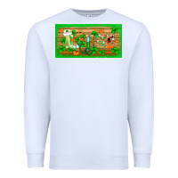 White st.patricks nurse license plate template Premium Sweatshirt - BarkalooDesign