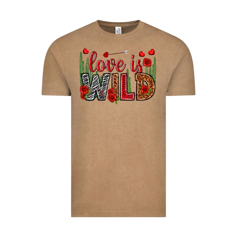 Love Is Wild Valentine's Day Vintage Tee by HowdyJamesFarm | Teevron