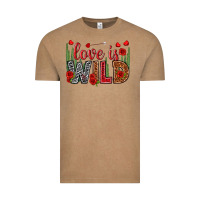 Vintage Coffee Love is wild Valentine's Day Vintage Tee - HowdyJamesFarm