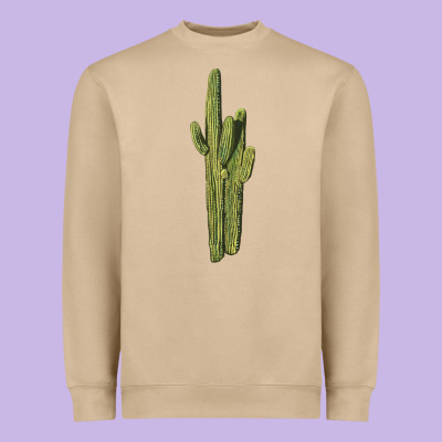Saguaro Cactus Heavyweight Sweatshirt Designed By Lillyallendesigns