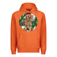 Carrot Cockapoo Christmas Premium Hoodie - RanaPortraitStore