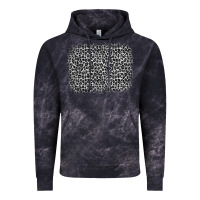 Cloud Black grey leopard background Vintage Hoodie - OliviaCreatesArt