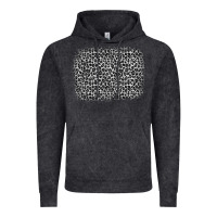 Grey Leopard Background Vintage Hoodie | Teevron